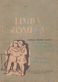 Limba romina - manual pentru clasa I