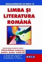 LIMBA LITERATURA ROMANA BAC 2010