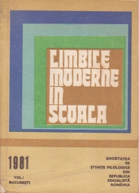 Limbile moderne in scoala (1981)