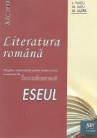 Literatura romana Pregatire individuala pentru