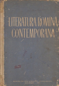 Literatura romina contemporana, Clasa a XI-a a scolilor medii de cultura generala so pentru scolile pedagogice