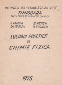 Lucrari practice de chimie fizica