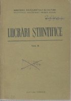 Lucrari stiintifice Volumul lea