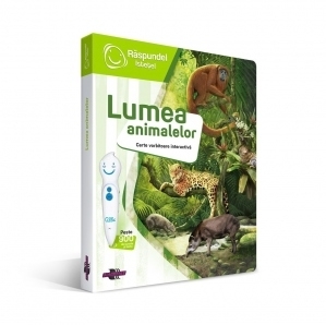 Lumea animalelor. Carte vorbitoare interactiva