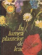 In lumea plantelor de leac