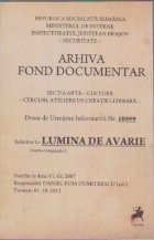 Lumina avarie