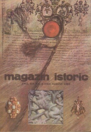 Magazin Istoric, Nr. 8/ugust 1985