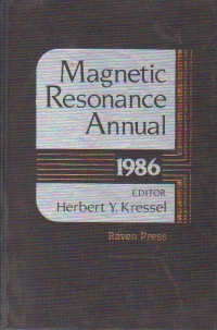 Magnetic resonance annual 1986