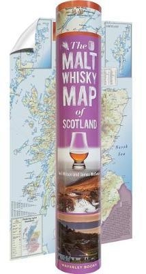 Malt Whisky Map of Scotland (in a tube)