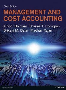 Management and Cost Accounting