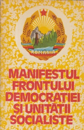 Manifestul Frontului Democratiei si Unitatii Socialiste 1980