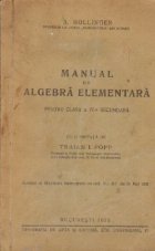 Manual algebra elementara pentru clasa