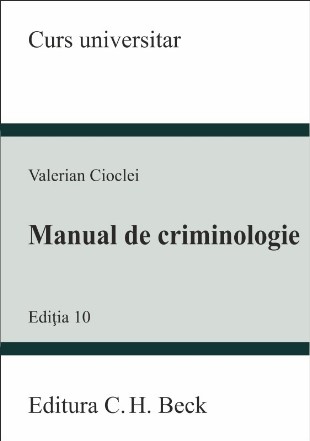 Manual de criminologie