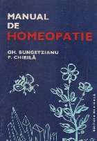 Manual Homeopatie