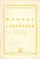 Manual laborator pentru anul scoalelor