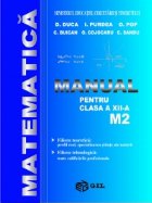 Manual matematica pentru clasa XII