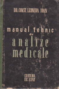 Manual tehnic de analize medicale