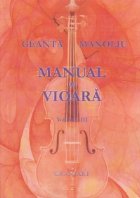 Manual vioara vol III