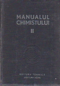 Manualul chimistului, Volumul al II-lea