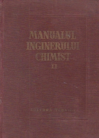 Manualul inginerului chimist, Volumul al II-lea