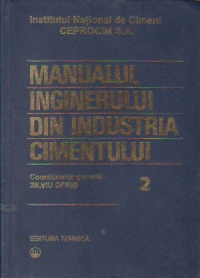 Manualul inginerului din industria cimentului, Volumul al II-lea