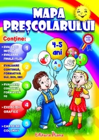 Mapa prescolarului (4 - 5 ani)