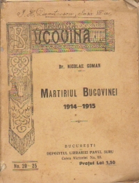 Martirul Bucovinei 1914-1915