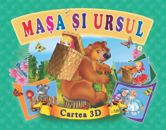 Masa si ursul. Cartea 3D