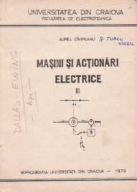 Masini si actionari electrice, Volumul al III-lea