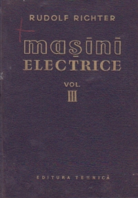 Masini electrice, Volumul al III-lea - Transformatorul (traducere din limba germana)