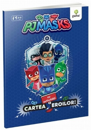 PJ Masks. Cartea cu activitati a eroilor