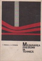 Masurarea presiunii tehnica