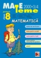 MATEMATICĂ CLASA VIII PARTEA