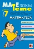 MATEMATICĂ CLASA VII PARTEA