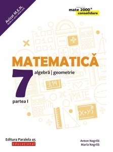 Matematica. Algebra, geometrie. Clasa a VII-a. Consolidare. Partea I