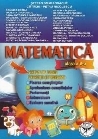 Matematica - clasa a V-a. Exercitii si probleme - Fixarea cunostintelor. Aprofundarea cunostintelor. Performanta. Autoevaluare. Evaluare sumativa