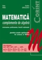 MATEMATICA. COMPLEMENTE DE ALGEBRA