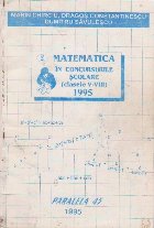 Matematica in concursurile scolare (clasele V-VIII) 1995