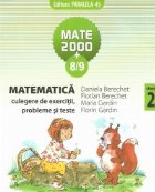 Matematica - Culegere de exercitii, probleme si teste, Clasa a II-a (Anul scolar 2008-2009