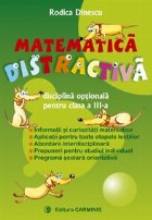 Matematica distractiva (disciplina optionala pentru