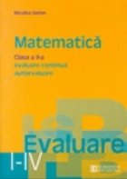 Matematica evaluare