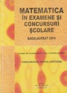 Matematica examene concursuri scolare (bacalaureat