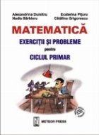 Matematica Exercitii probleme pentru ciclul