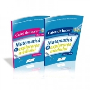 Matematica si explorarea mediului. SET Caiete de lucru. Clasa a II-a