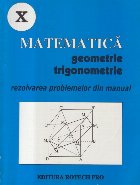 Matematica Geometrie Trigonometrie Clasa Rezolvarea