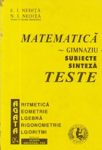 Matematica - Gimnaziu. Subiecte sinteza. Teste