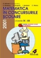 MATEMATICA CONCURSURILE SCOLARE CLASELE XII