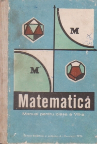 Matematica - Manual pentru clasa a VIII-a