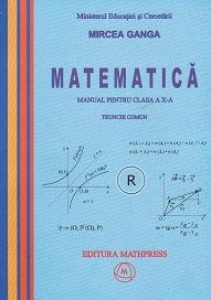 Matematica - manual pentru clasa a X-a (trunchi comun + curriculum diferentiat)