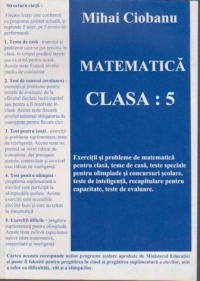 Matematica pentru clasa a 5-a. Exercitii si probleme